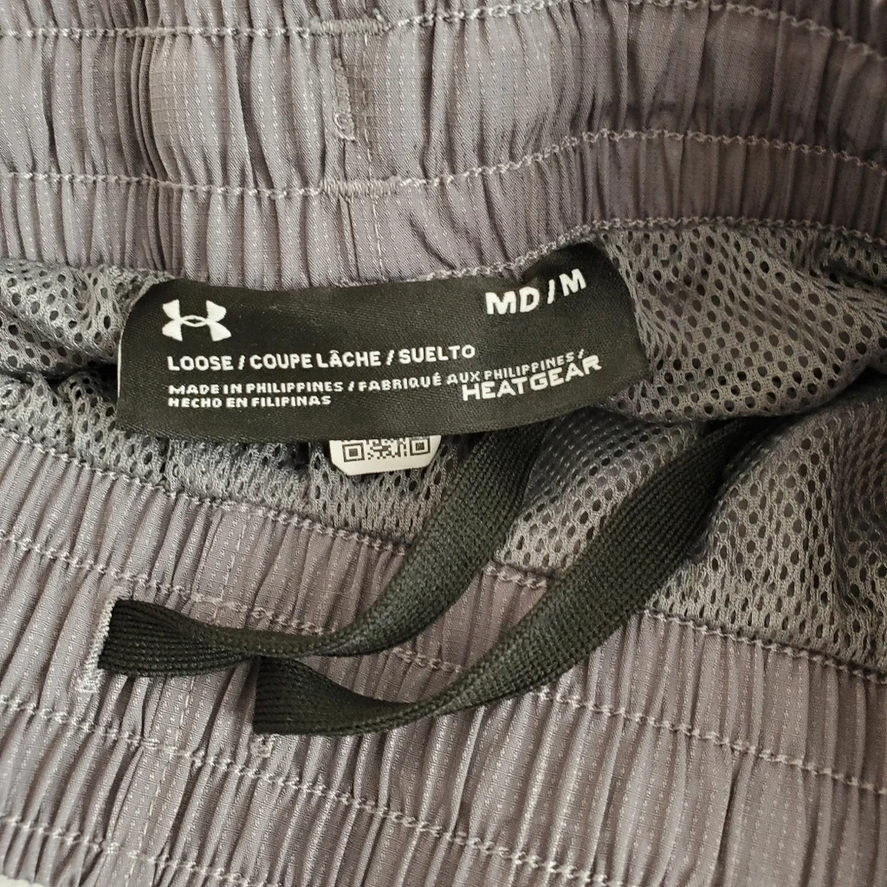 Men’s Under Armour Loose Heatgear Gray Pants Size Medium - Picture 12 of 13